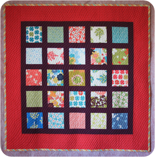 Example of Waves Quilting